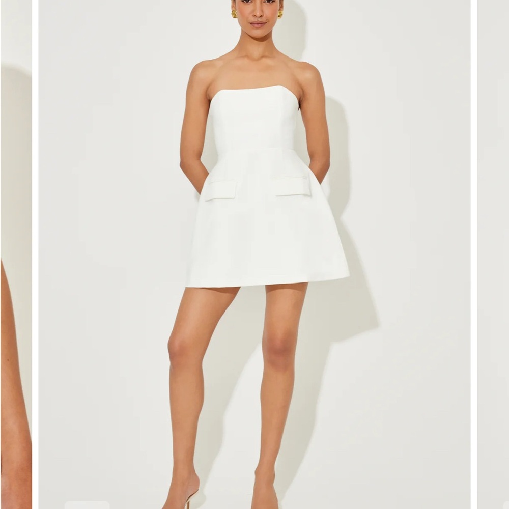 THE ULTIMATE MUSE STRAPLESS DRESS